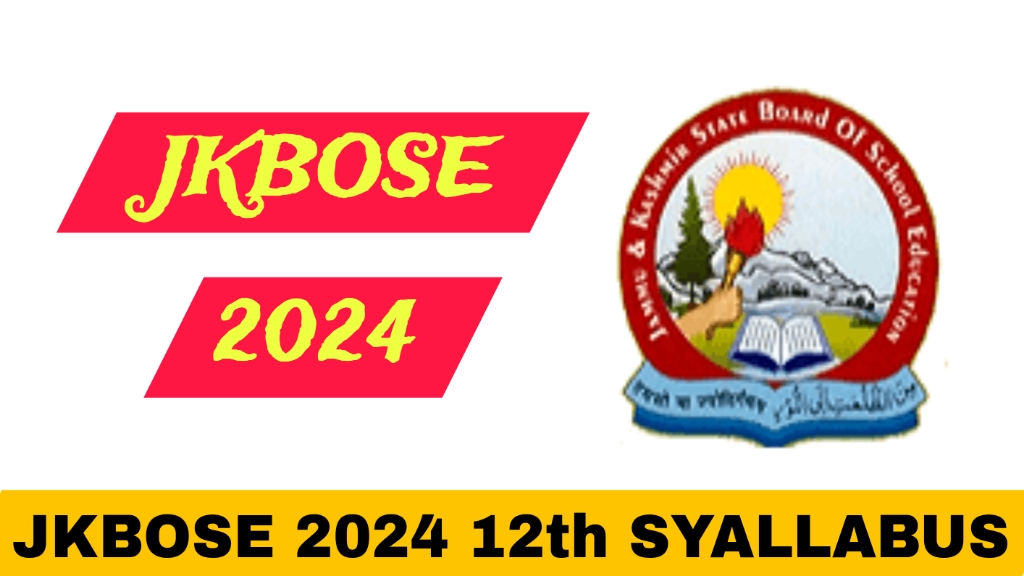 JKBOSE 12th Syllabus 2024: